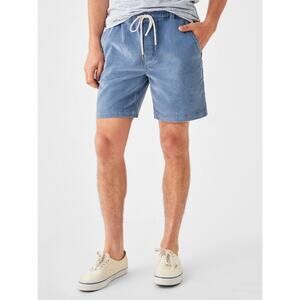 Faherty Corduroy Drawstring Cord Organic Cotton Shorts 6”